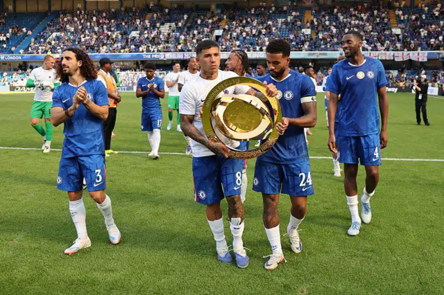 Reece James and Enzo Fernandez