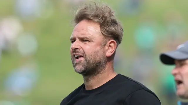 Bangor manager Lee Feeney