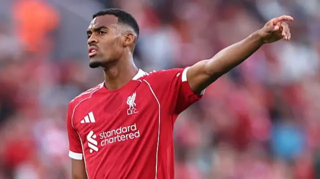 Le milieu de terrain de Liverpool Ryan Gravenburch