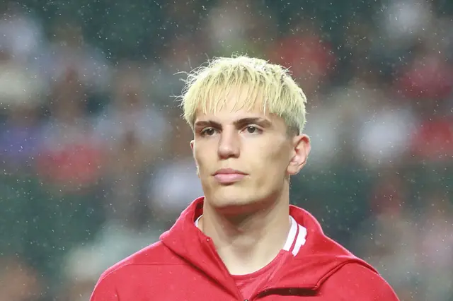 Manchester United winger Alejandro Garnacho