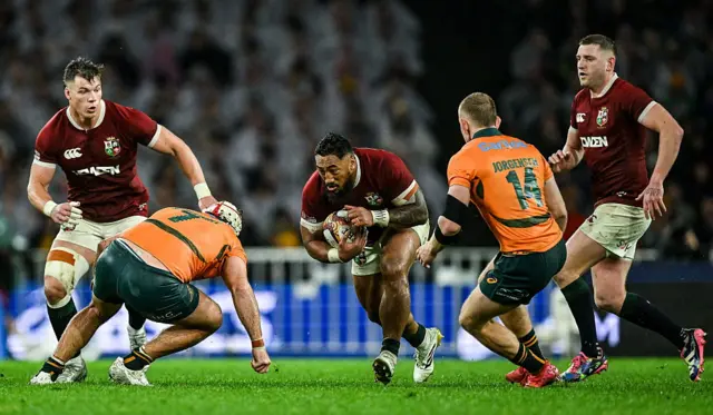 Bundee Aki of British & Irish Lions
