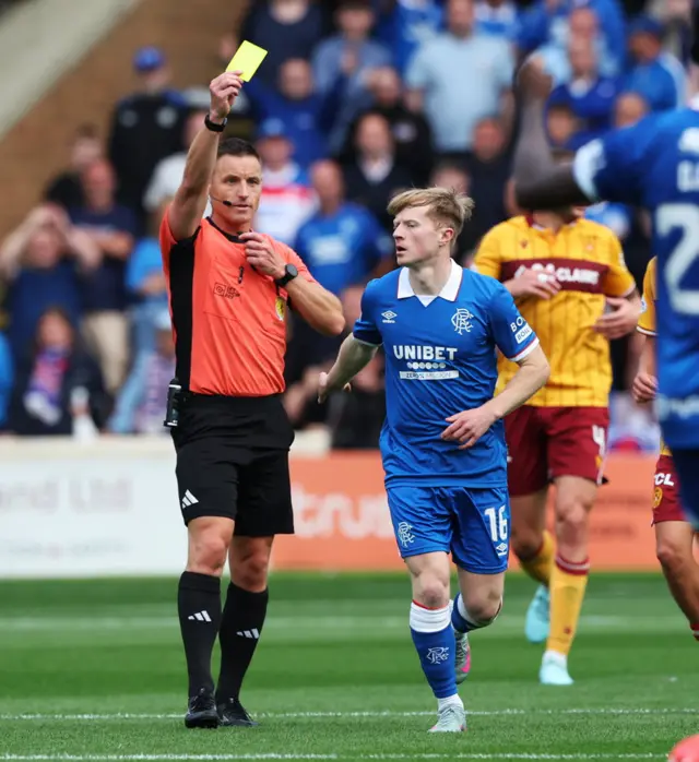 Motherwell 0-1 Rangers