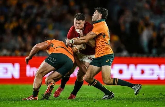 Huw Jones of British & Irish Lions