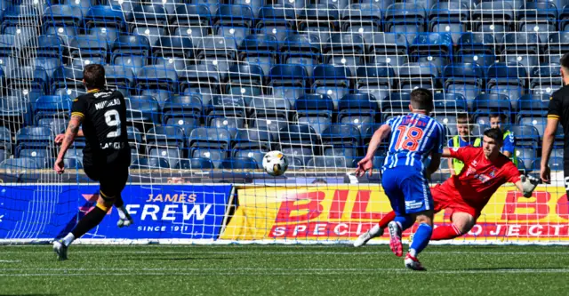 Livingston's Robbie Muirhead scores