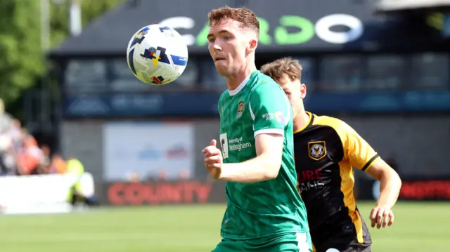 Newport v Notts County action