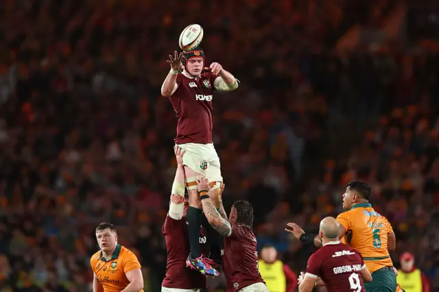 James Ryan of the British and Irish Lions