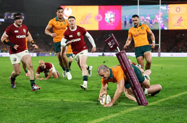 Dylan Pietsch of the Wallabies