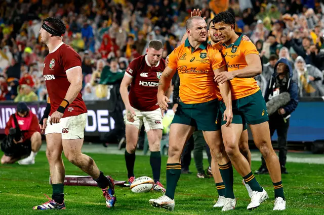 Dylan Pietsch of the Wallabies