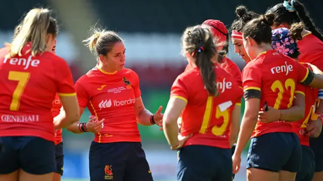 England 83-7 Spain