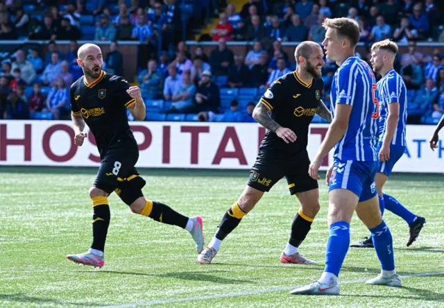 Scott Pittman celebrates