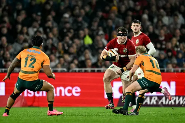 British and Irish Lions' Tom Curry