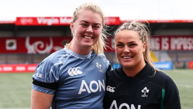 Sam Monaghan and Beibhinn Parsons