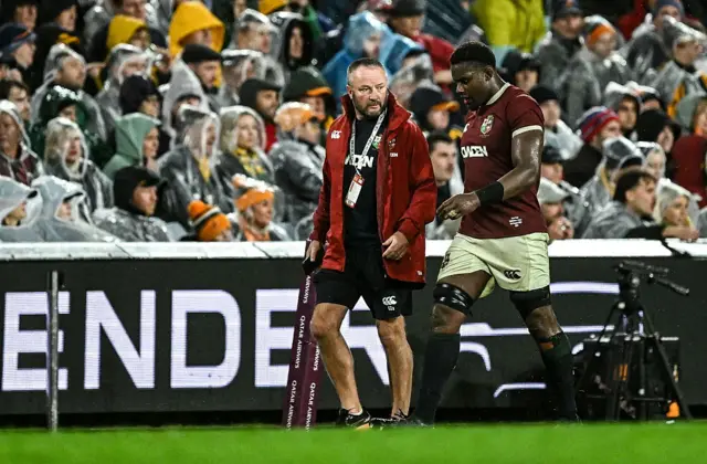 The Lions came out the wounded side, with captain Maro Itoje failing his HIA and Tommy Freeman off just before half-time