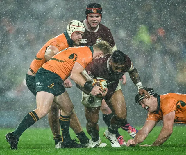 Bundee Aki of British & Irish Lions