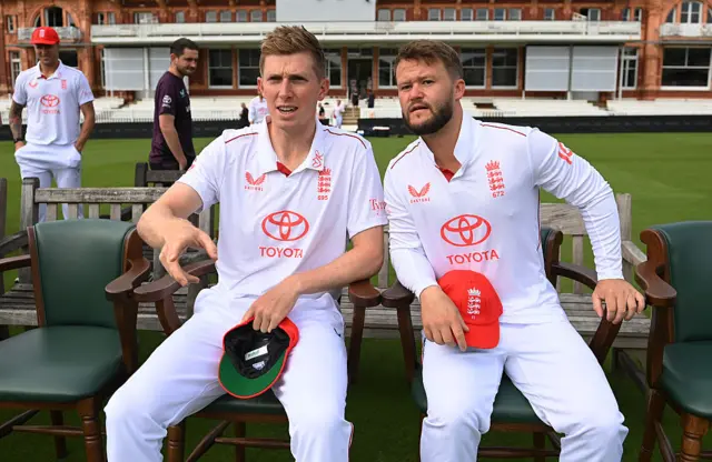 Zak Crawley and Ben Duckett