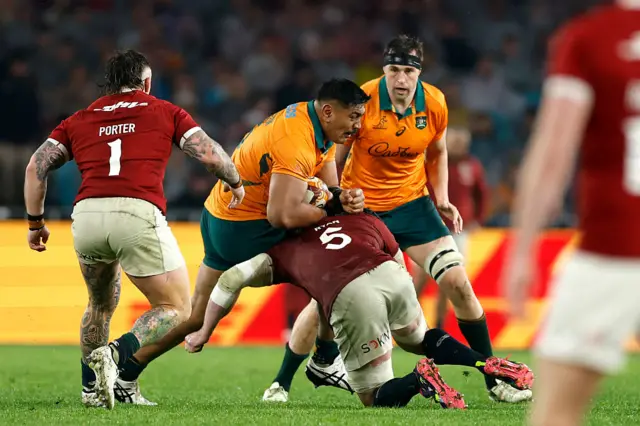 James Ryan of the British and Irish Lions