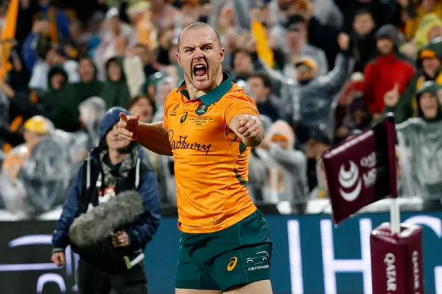 Dylan Pietsch of the Wallabies