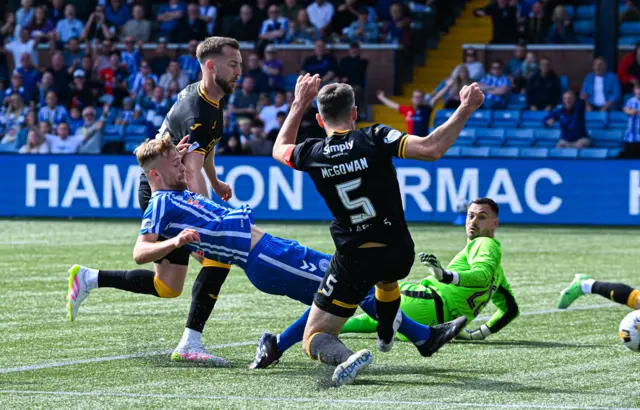 David Watson pounces to double Killie's lead