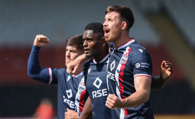 Ross County celebrate