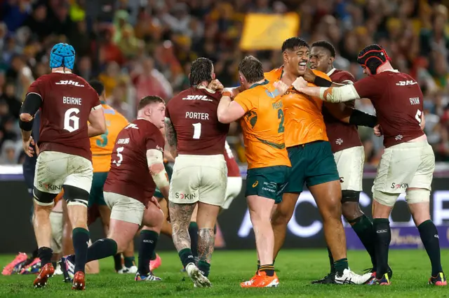 Will Skelton of the Wallabies