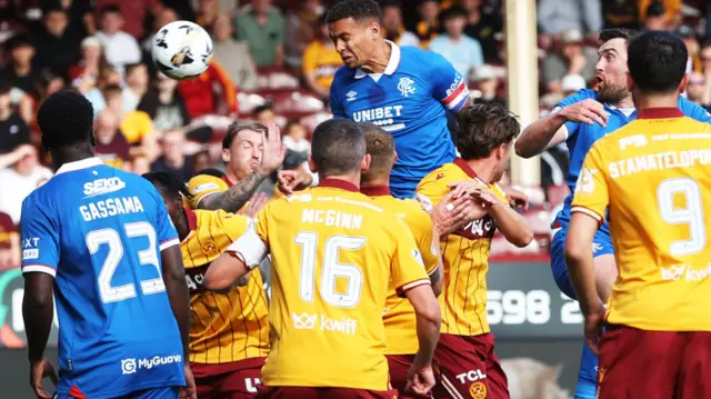 Tavernier rises to head Rangers in front