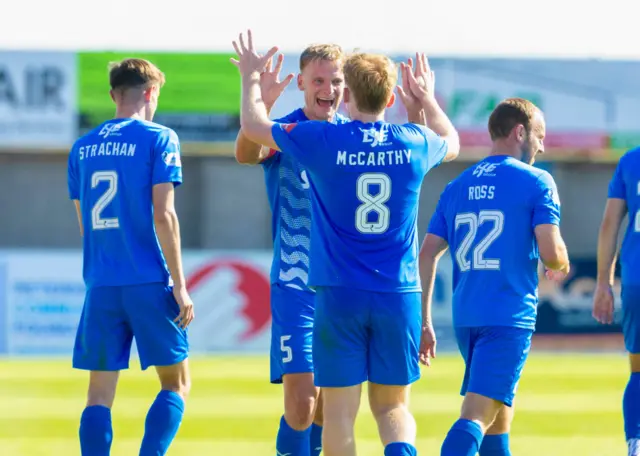 Peterhead celebrate