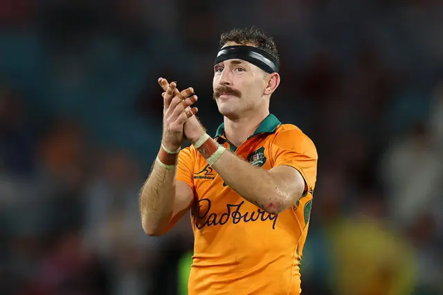 Nic White of the Wallabies