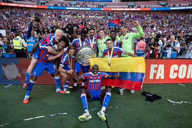 Crystal Palace win community shield