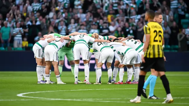 Celtic huddle