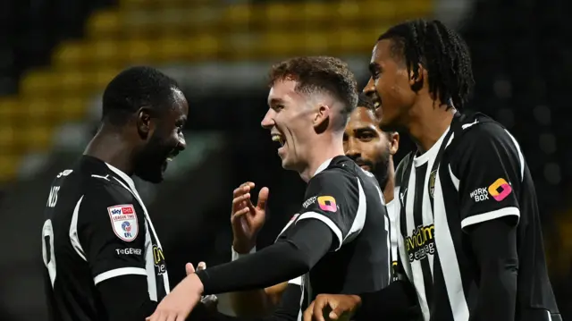 Notts County celebrate