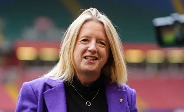 Welsh Rugby Union's chief executive Abi Tierney