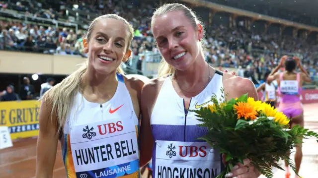 Georgia Hunter Bell and Keely Hodgkinson
