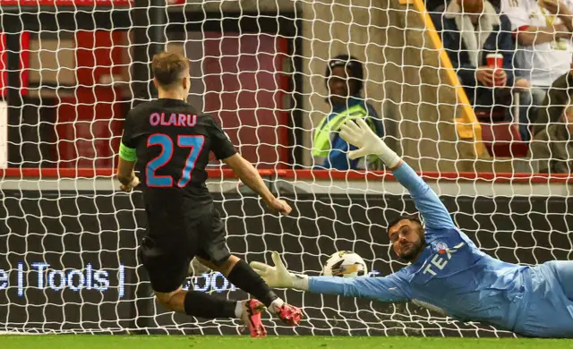 Darius Olaru scores to make it 2-0