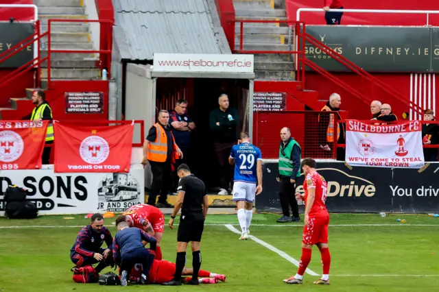 Matthew Fitzpatrick goes down the tunnel