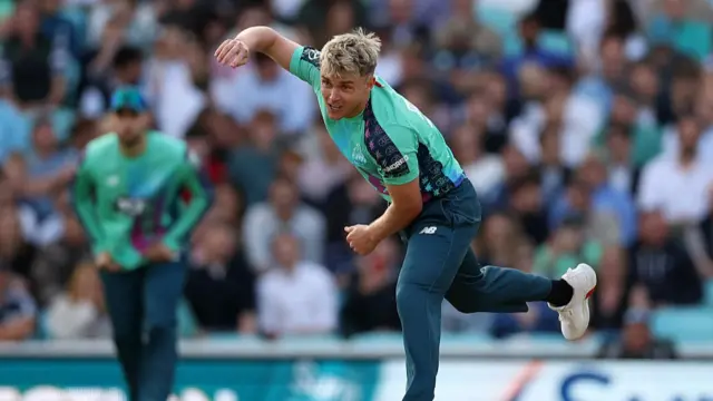 Sam Curran of Oval Invincibles