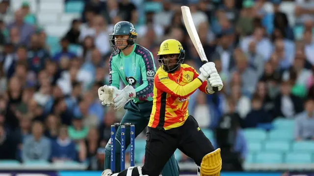 Rehan Ahmed of Trent Rockets