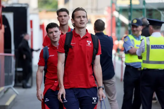 Shelbourne arrive at Tolka