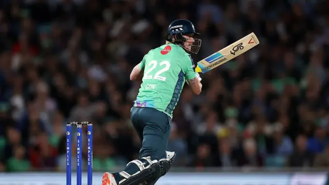 Jordan Cox of Oval Invincibles
