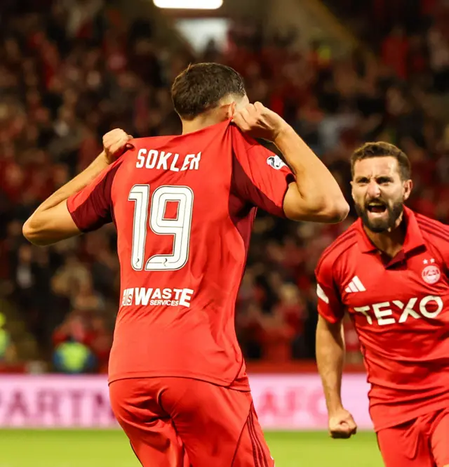 FT: Aberdeen 2-2 FCSB