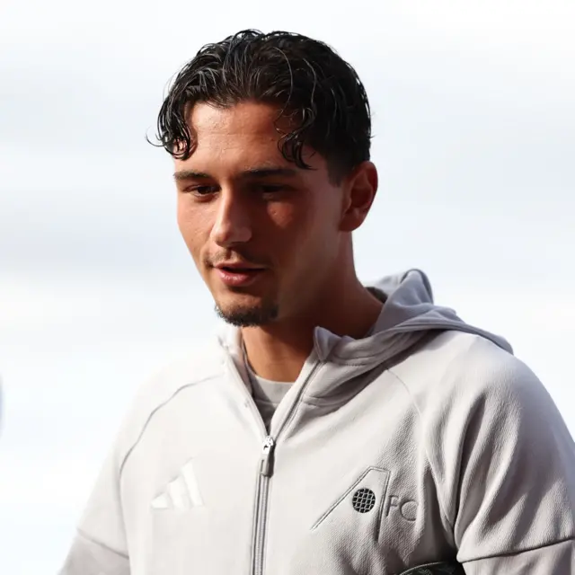 Aberdeen's Kenan Bilalovic during a UEFA Europa League Play-Offs First Leg match between Aberdeen and FCSB at Pittodrie Stadium