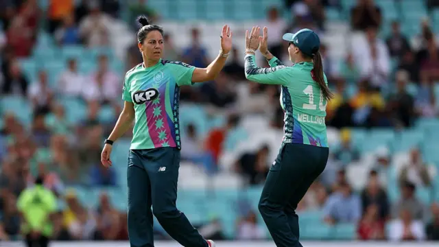 Marizanne Kapp of Oval Invincibles