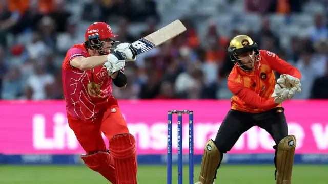 Steve Smith of Welsh Fire bats