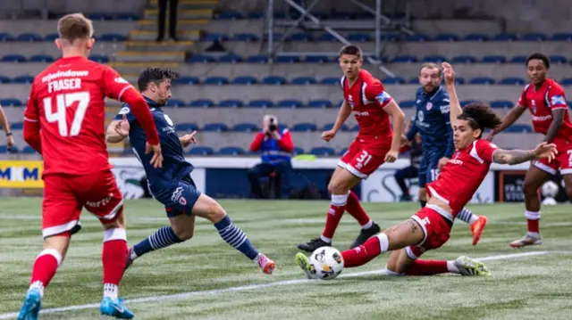 Lewis Stevenson scores for Raith Rovers