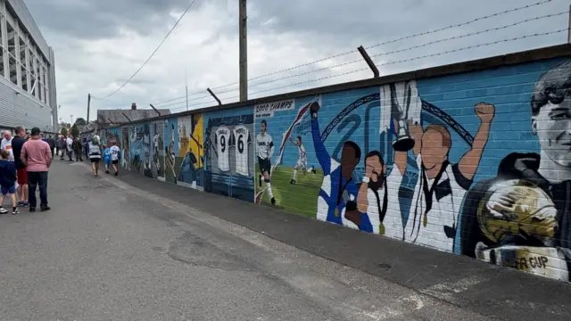 Mural at Deepdale