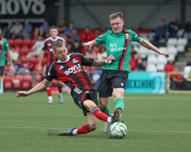 Jordan Singleton in action