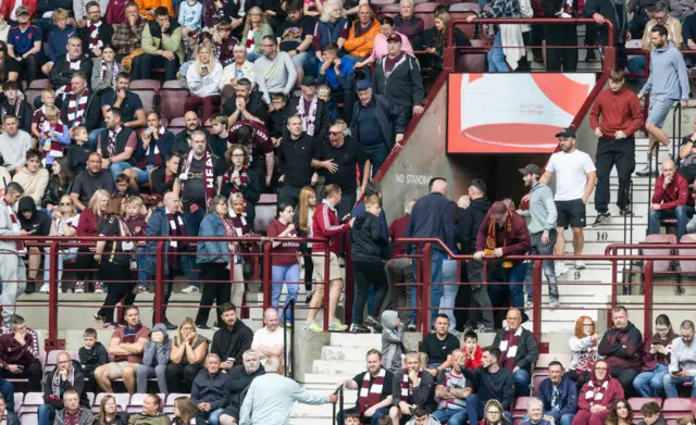 Hearts fans