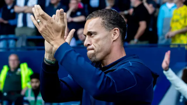 Valerien Ismael claps Blackburn fans