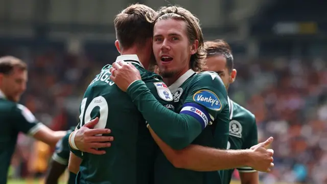Todd Cantwell celebrates for Blackburn