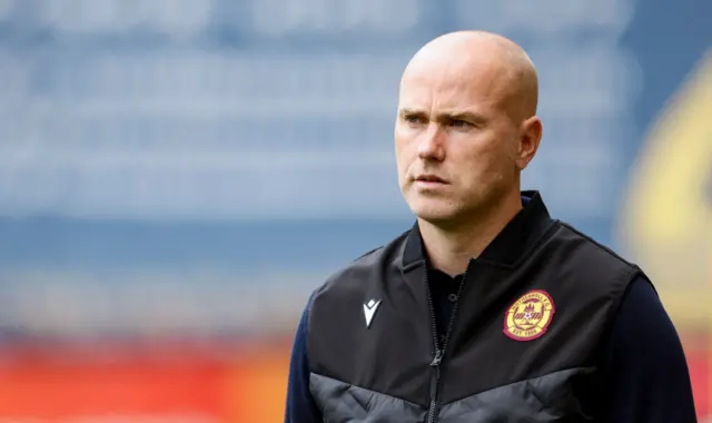 Motherwell manager Jens Berthel Askou