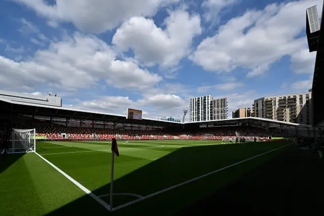 A general view inside the Gtech Community Stadium